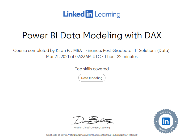 Power BI Badge