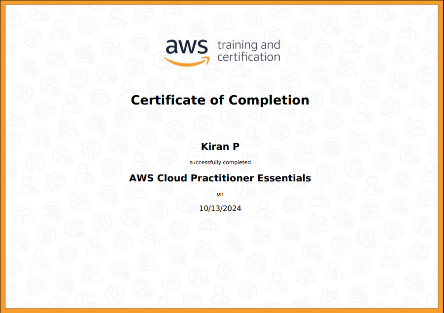 AWS Badge